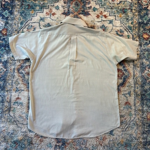 Vintage Protocol Pinstriped Button-up Shirt Large - Picture 2 of 4